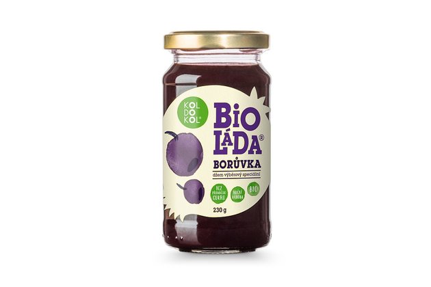 Bioláda čučoriedková bio 230g