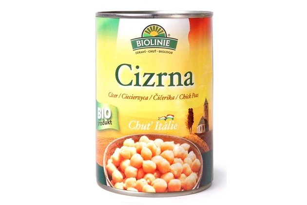 Biolinie Cícer sterilizovaný 400g