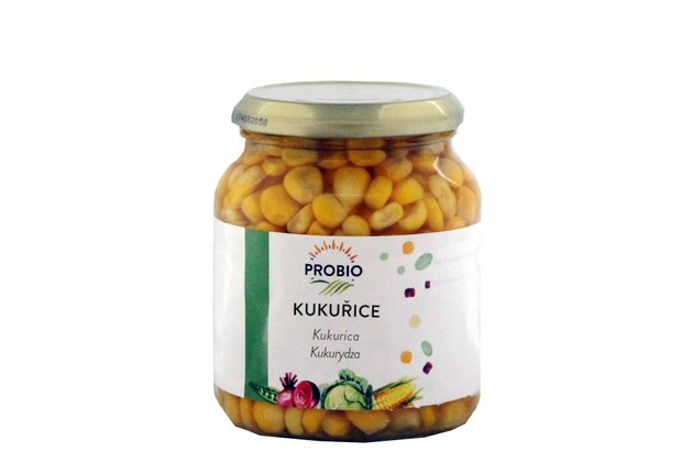 Kukurica sterilizovaná bio PROBIO 340g