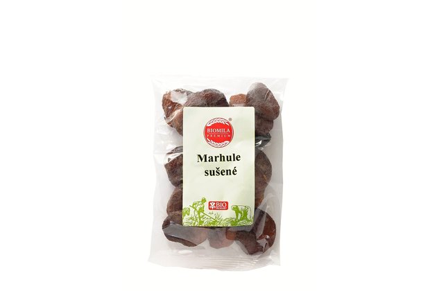 BIOMILA Marhule sušené bio 200g