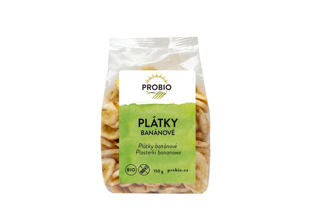 Banánové plátky bio PROBIO 150g