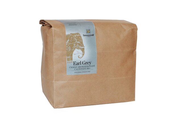 Čierny čaj Earl Grey bio Sonnentor gastro 1000g