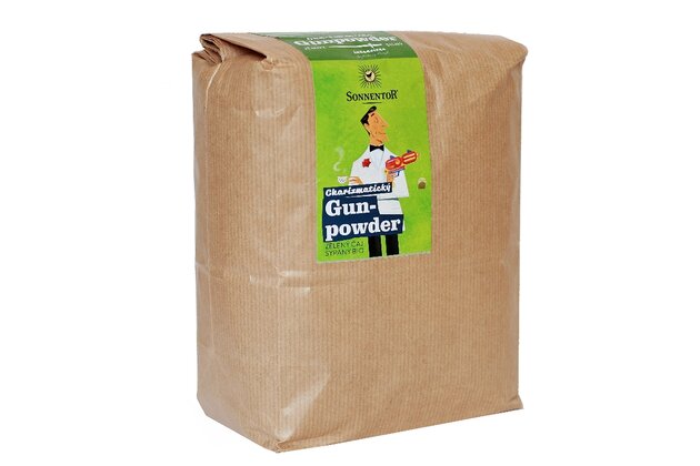 Charizmatický Gunpowder zelený čaj bio Sonnentor 1000g  
