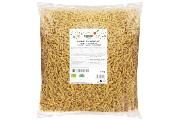 Pšeničné fusilli bio PROBIO 5kg  