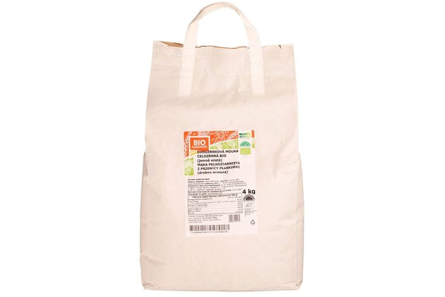 Dvojzrnková múka celozrnná (jemne mletá) bio BIOHARMONIE 4kg