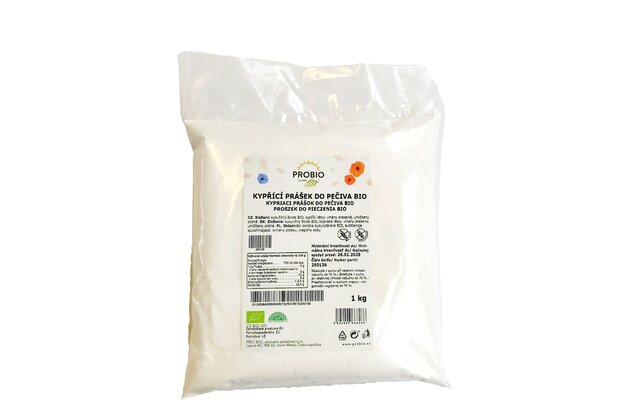 Kypriaci prášok do pečiva bio PROBIO 1 kg