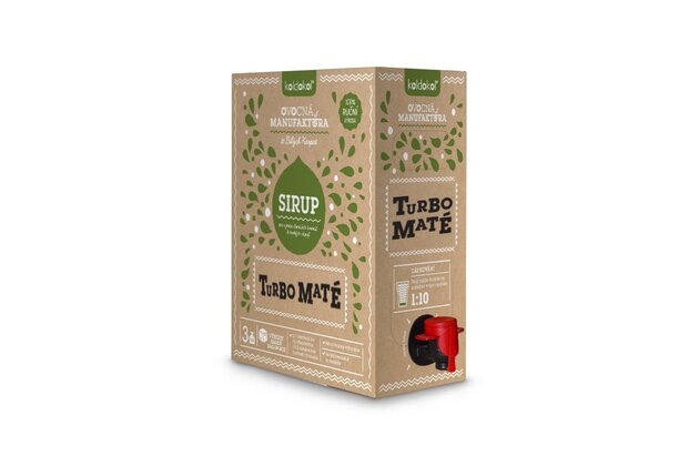 Bylinkový sirup Turbo maté 3kg