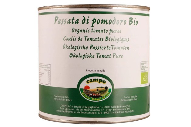 Paradajky pasírované - passata bio 2,5kg