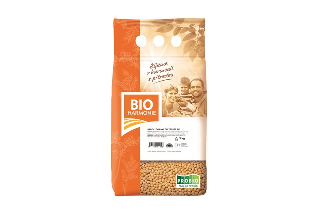 Hrach lúpaný celý žltý Bio 3 kg