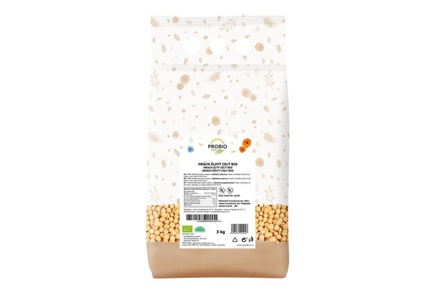 Hrach celý žltý bio PROBIO 3 kg