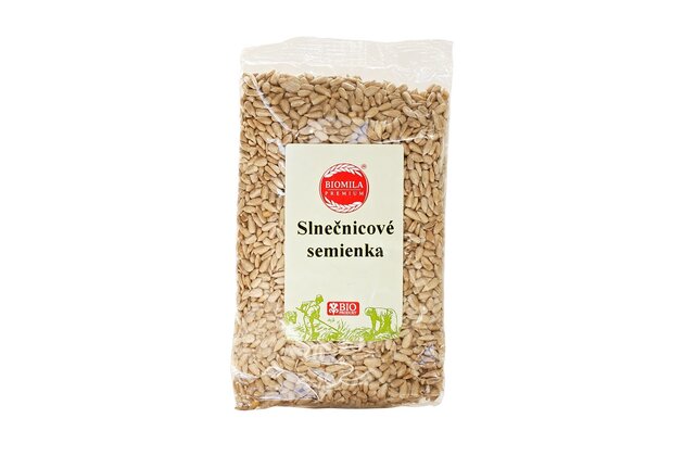 BIOMILA Slnečnicové semienka bio 250g