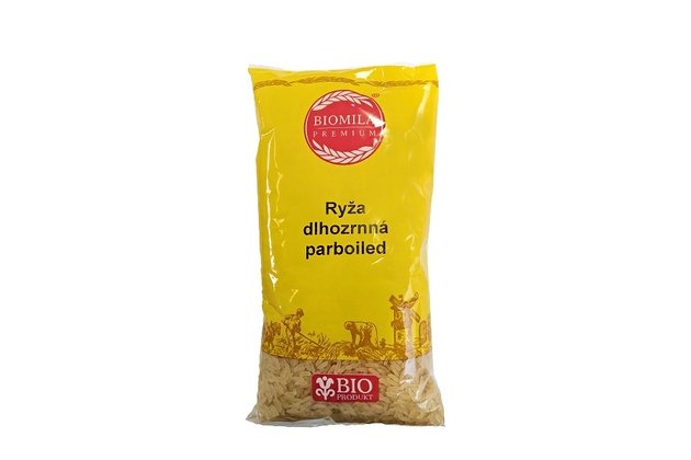 BIOMILA Ryža dlhozrnná parboiled bio 500g