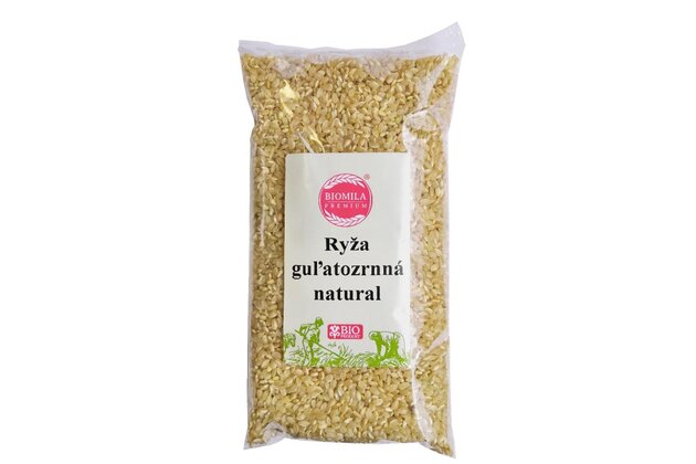 BIOMILA Ryža guľatozrnná natural bio 500g