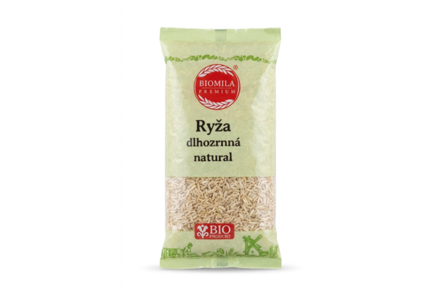 BIOMILA Ryža dlhozrnná natural bio 500g BIOMILA Ryža dlhozrnná natural bio 500g